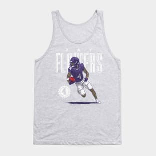 Zay Flowers Baltimore Card Tank Top